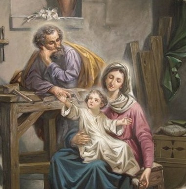 Sacred Family painting - Unknown Artist Sacred Family art painting
